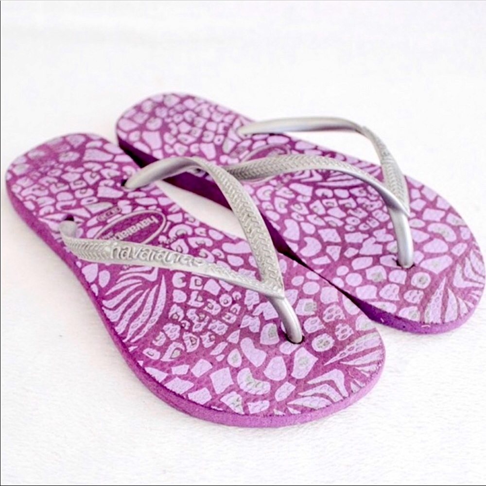 Havaianas Slim Animal Print Flip Flops
